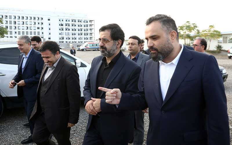 بازدید استاندار قم از روند ساخت شهرک سلامت خاتم