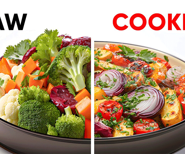 سبزیجات خام یا پخته، کدام سالم‌ترند؟