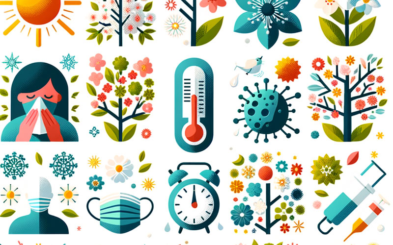 علائم هشداردهنده بیماری‌های واگیردار فصلی در بهار