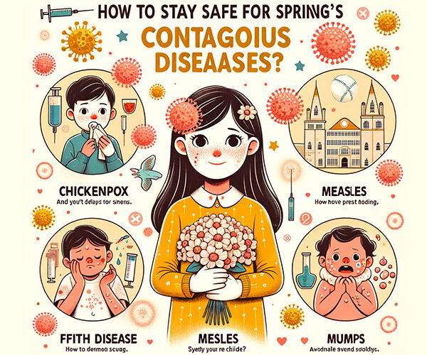 چگونه از بیماری های واگیردار بهاری در امان بمانیم؟