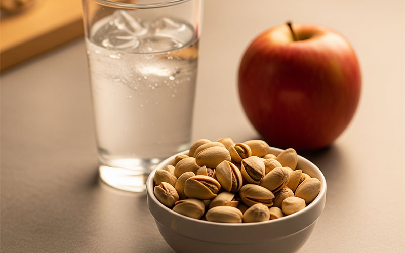 نکات عملی برای گنجاندن پسته در رژیم غذایی شبانه