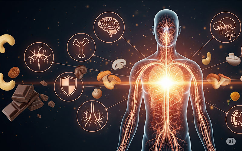 نقش های حیاتی مس؛ قهرمان خاموش سلامتی